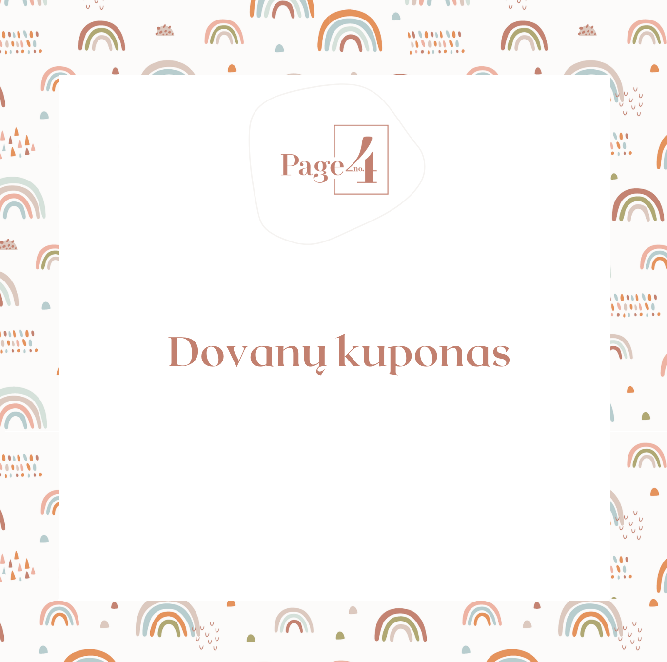 Dovanų kuponas