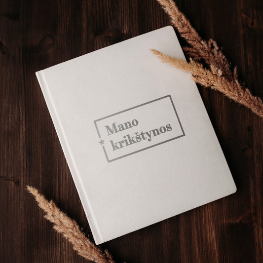 Krikštynų knyga "Mano krikštynos"